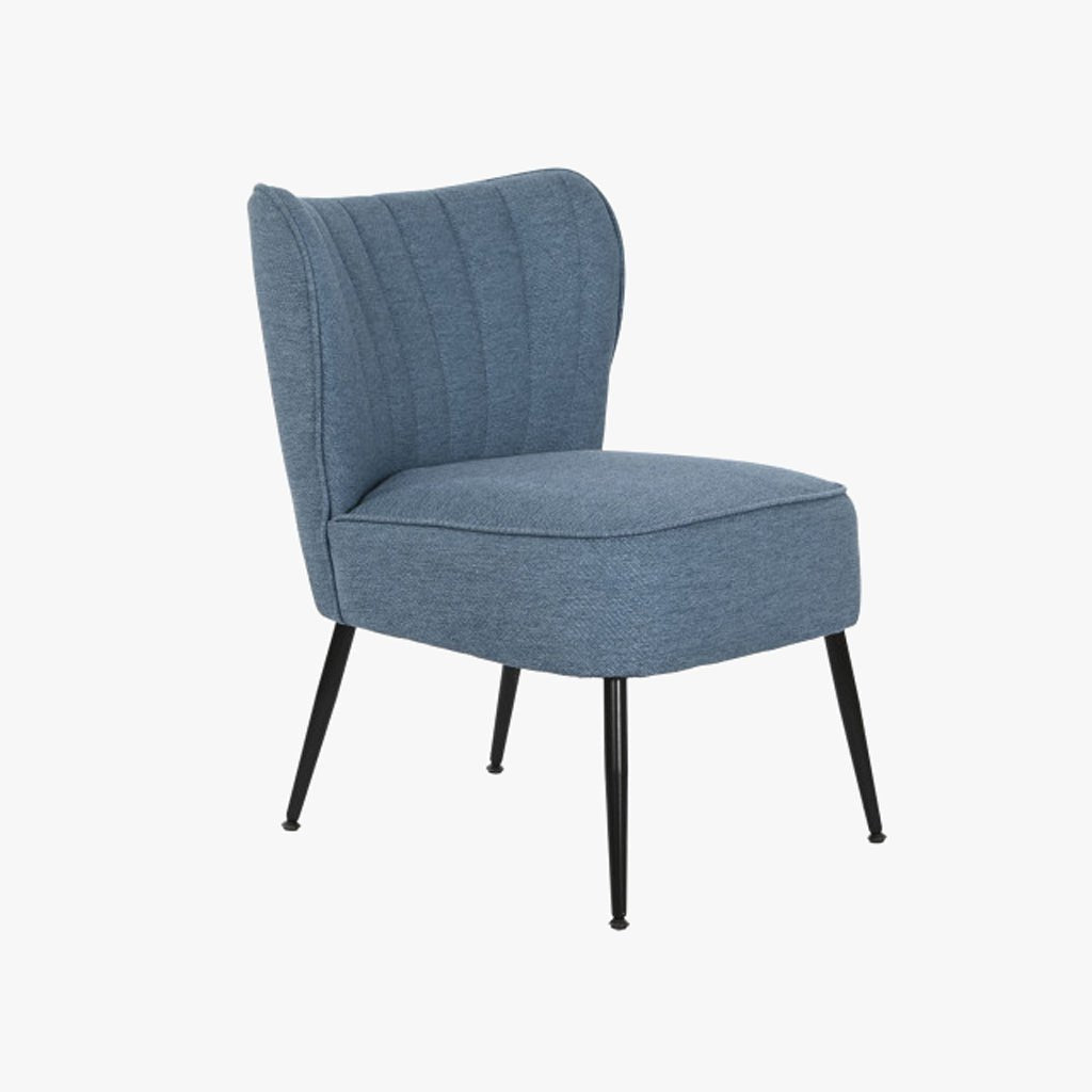 Cadeirão Cosmopolite Sem Braços | Azul | 55x64x72,5 cm - Gato Preto