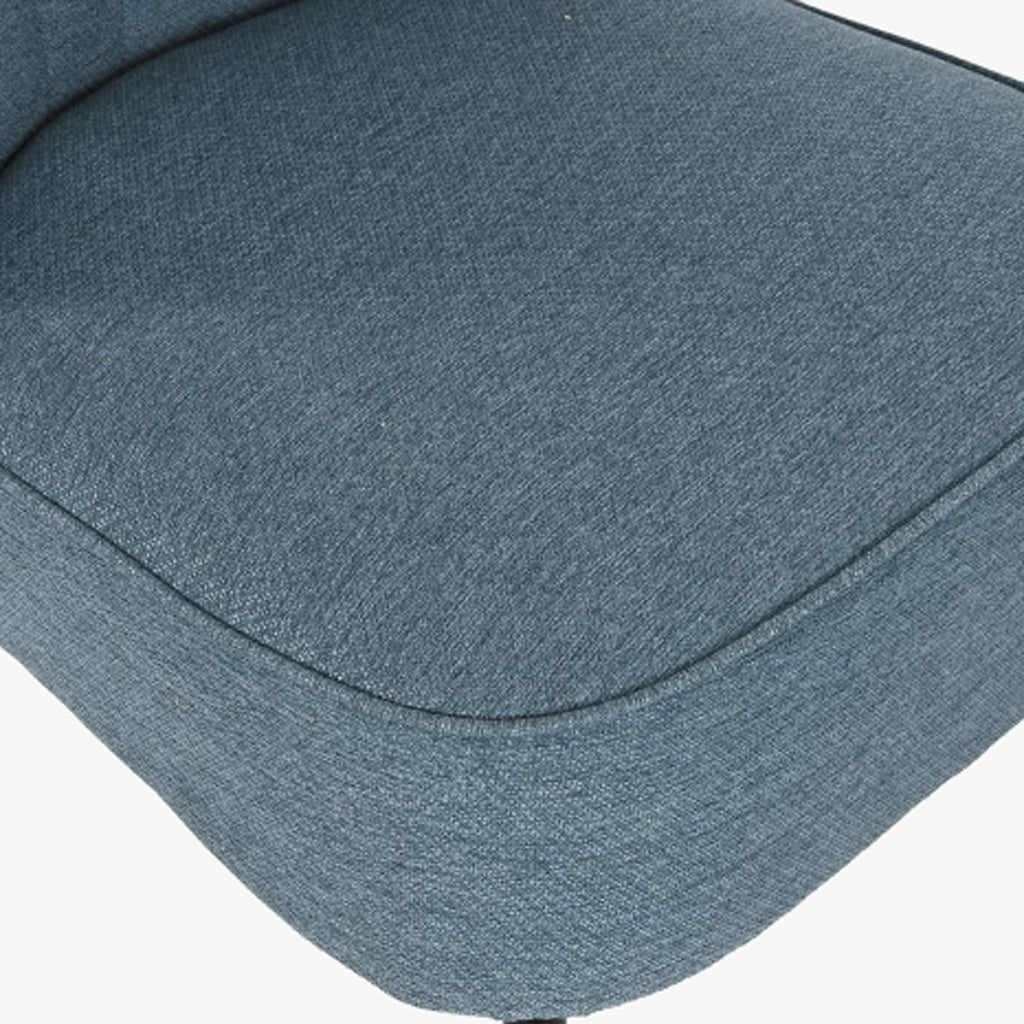 Cadeirão Cosmopolite Sem Braços | Azul | 55x64x72,5 cm - Gato Preto