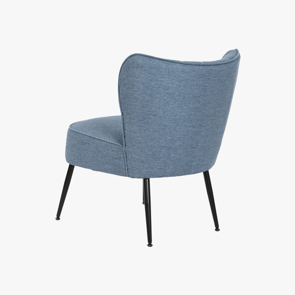 Cadeirão Cosmopolite Sem Braços | Azul | 55x64x72,5 cm - Gato Preto