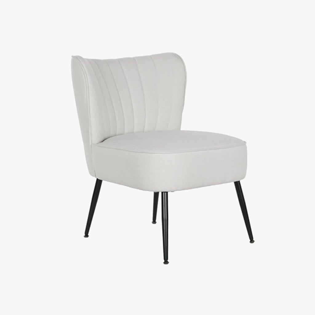 Cadeirão Cosmopolite Sem Braços | Bege | 55x64x72,5 cm - Gato Preto