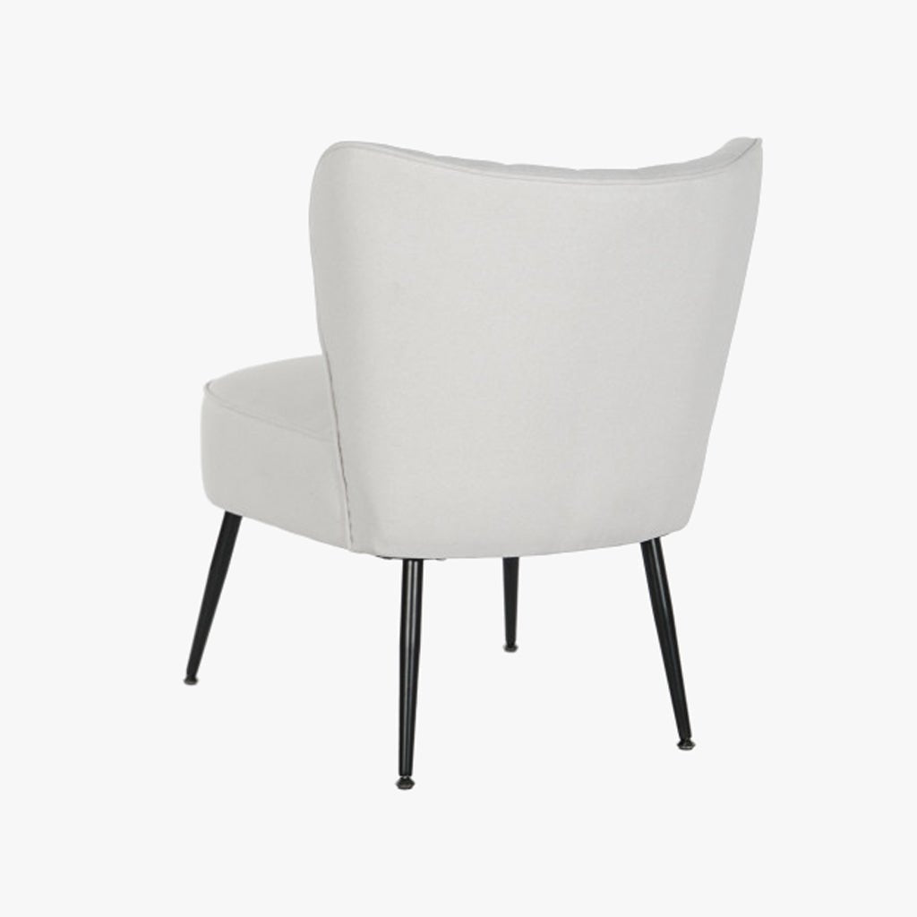Cadeirão Cosmopolite Sem Braços | Bege | 55x64x72,5 cm - Gato Preto