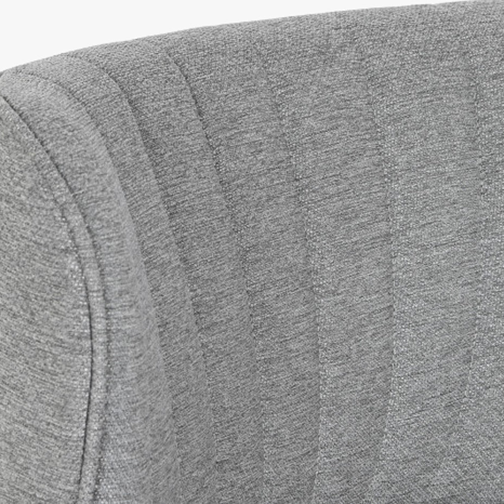 Cadeirão Cosmopolite Sem Braços | Cinza | 55x64x72,5 cm - Gato Preto
