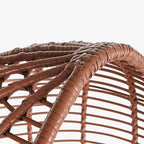 Cadeirão de Exterior em Rattan Rosa | Coleção BLUSH - Gato Preto