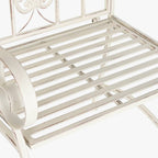 Cadeirão de Metal de Exterior 63,5x52x98 cm | Romantic Garden - Gato Preto