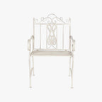 Cadeirão de Metal de Exterior 63,5x52x98 cm | Romantic Garden - Gato Preto