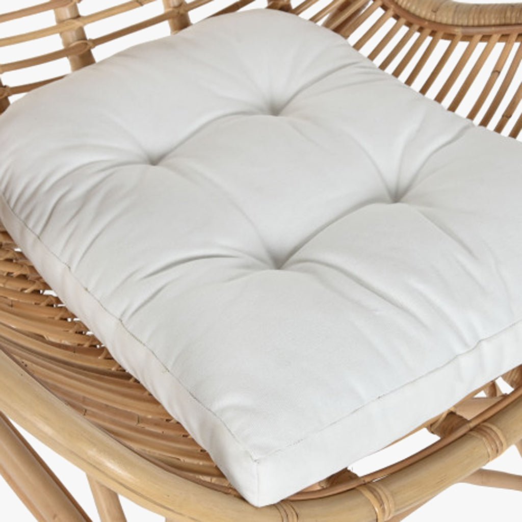 Cadeirão de Rattan Bambu 76x74x99 - Gato Preto