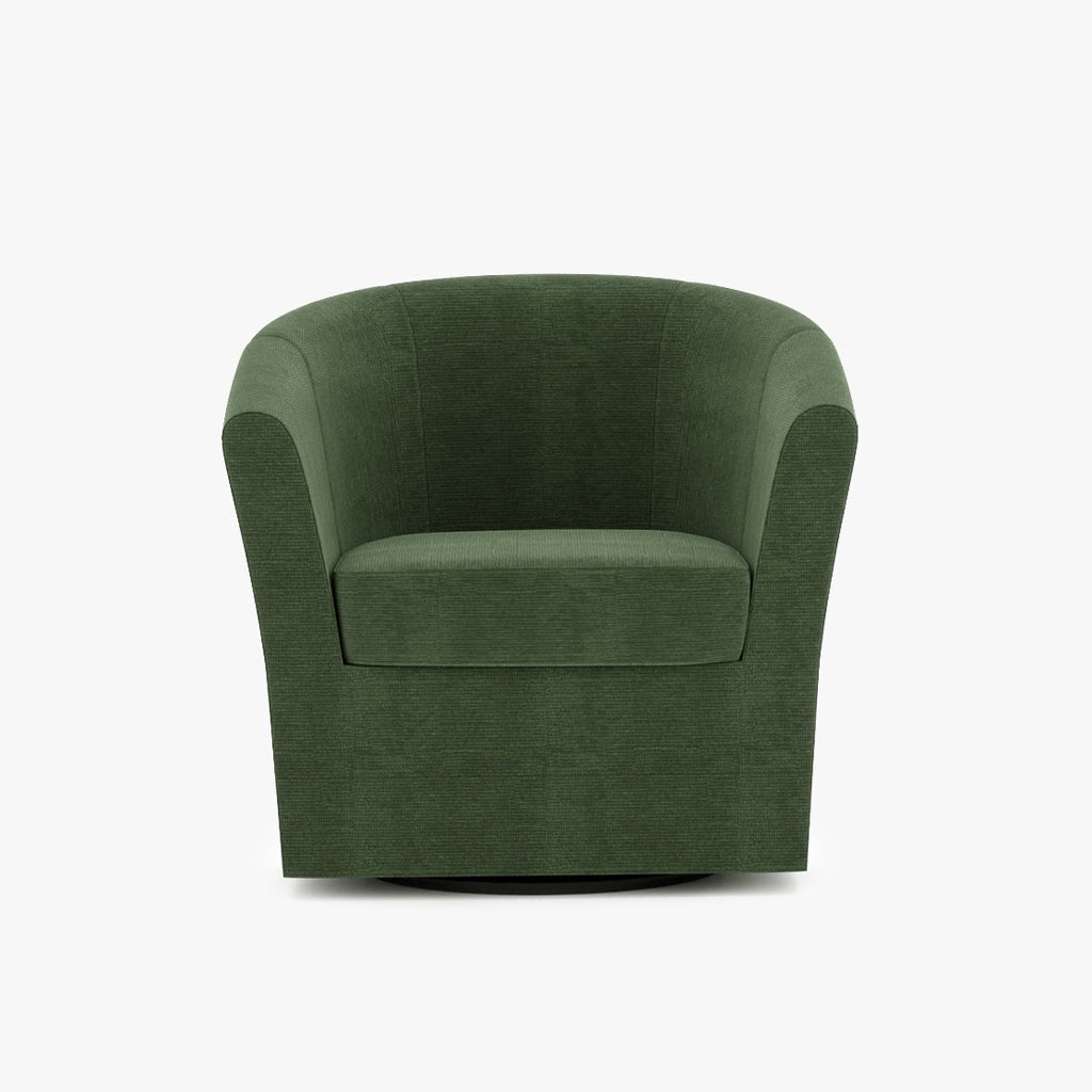 Cadeirão rotativo verde DUPARC - Gato Preto