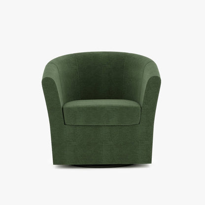 Cadeirão rotativo verde DUPARC - Gato Preto