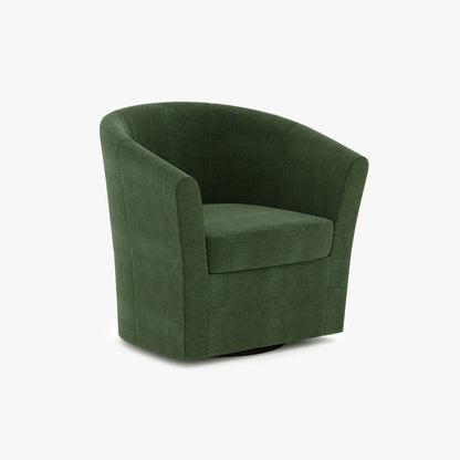 Cadeirão rotativo verde DUPARC - Gato Preto