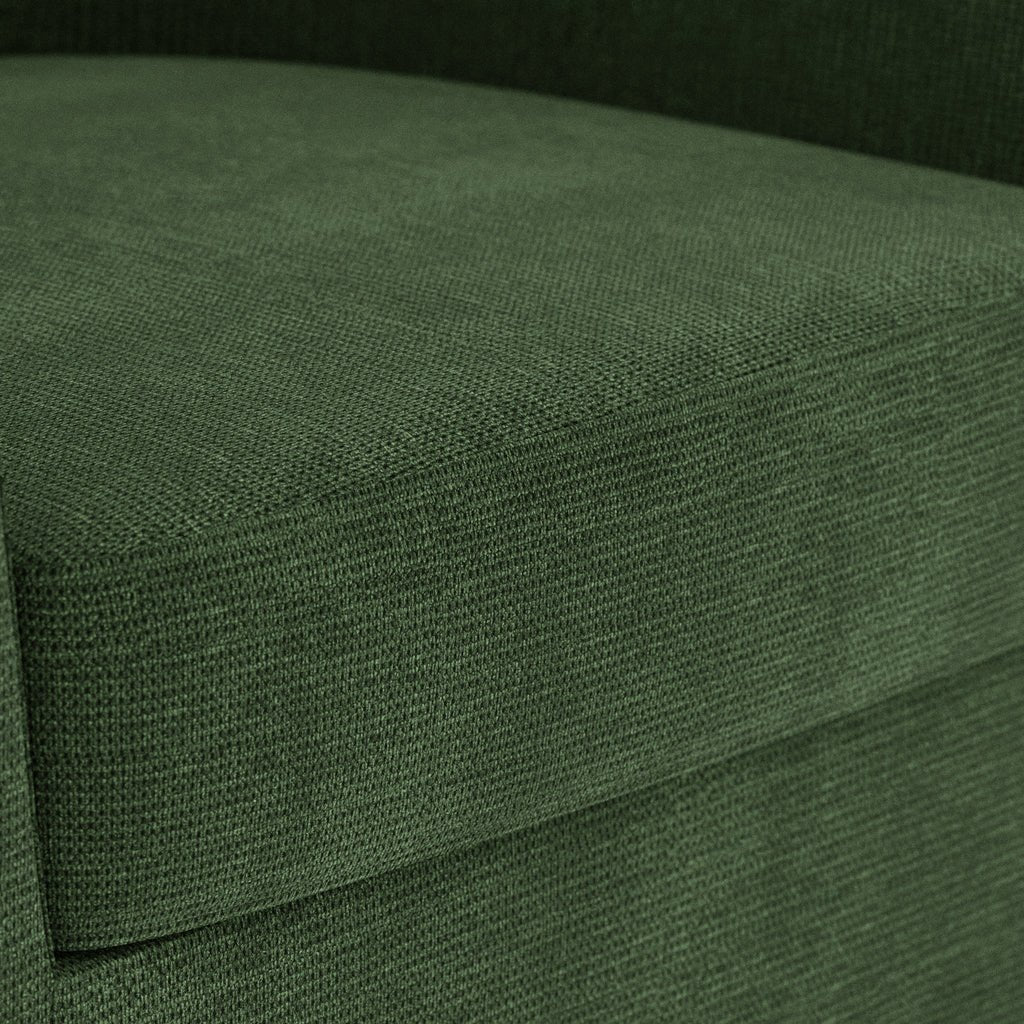 Cadeirão rotativo verde DUPARC - Gato Preto