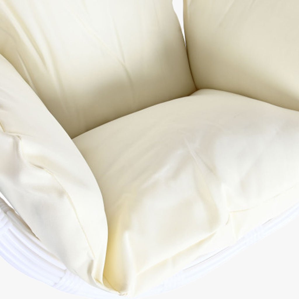 Cadeirão Suspenso Ball Spring Bege 90x70x110 - Gato Preto