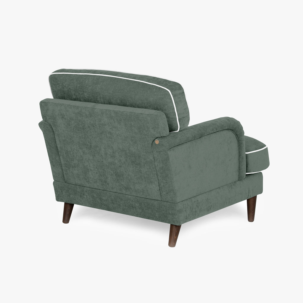 Cadeirão Verde Bg 93x94x86 Spencer - Gato Preto