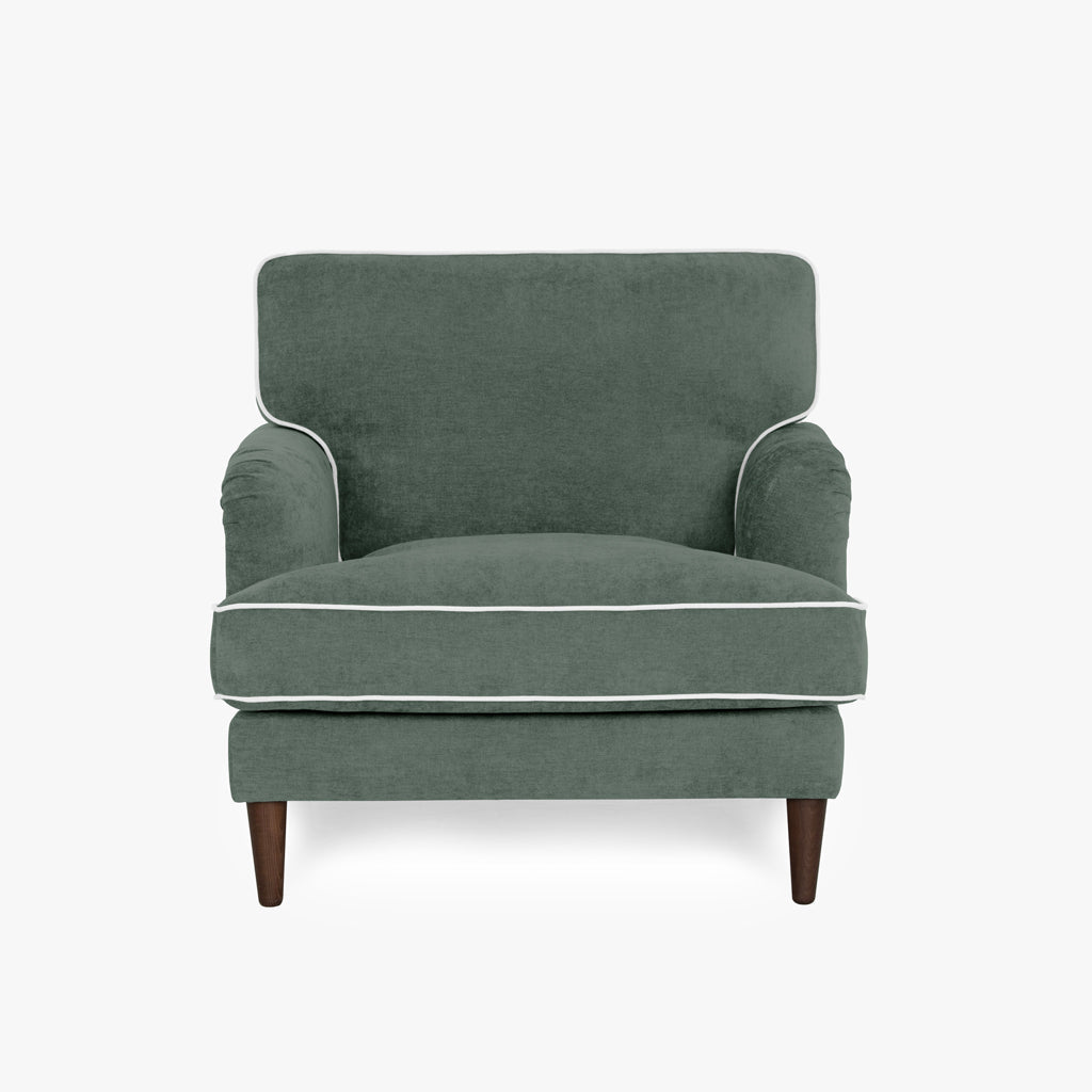 Cadeirão Verde Bg 93x94x86 Spencer - Gato Preto