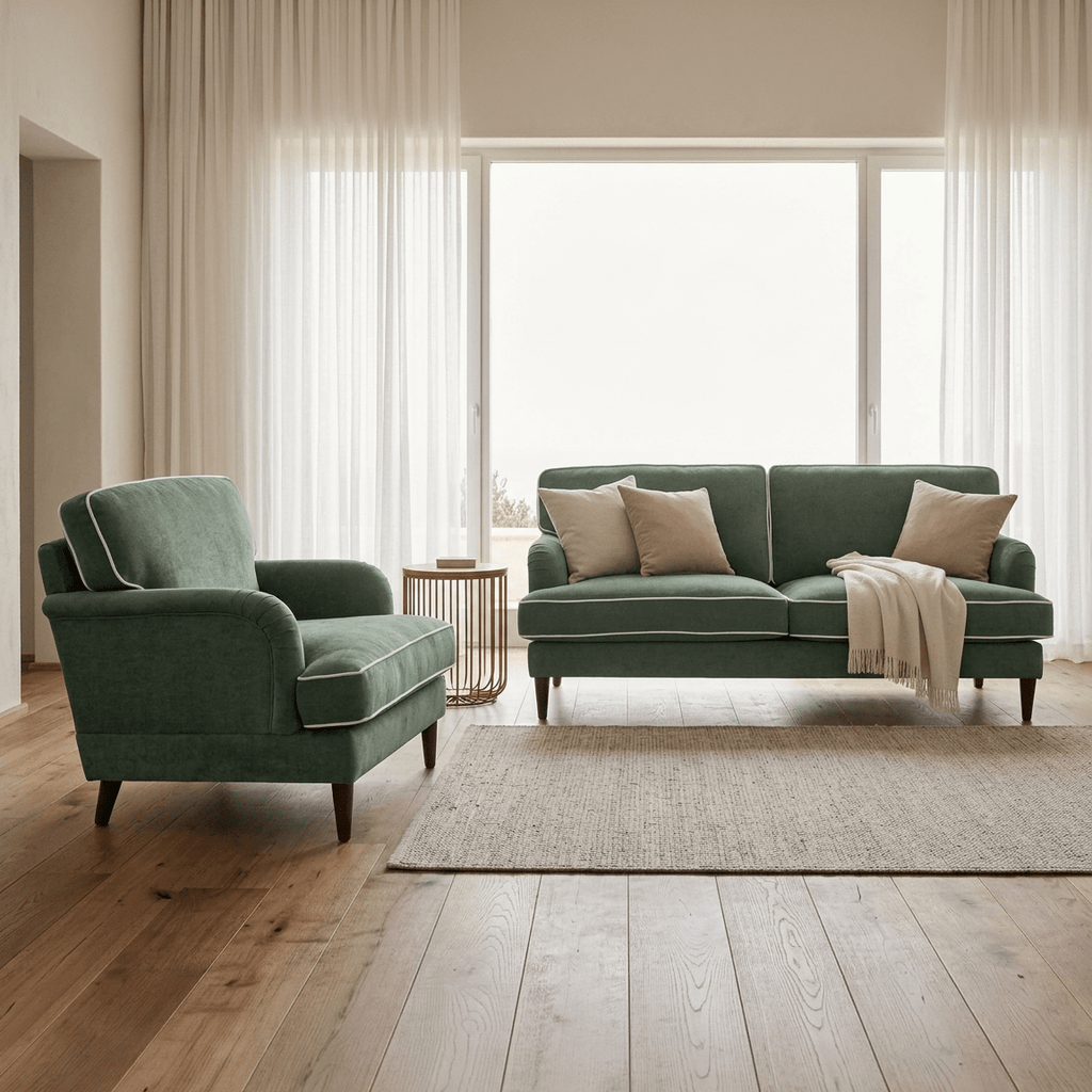 Cadeirão Verde Bg 93x94x86 Spencer - Gato Preto