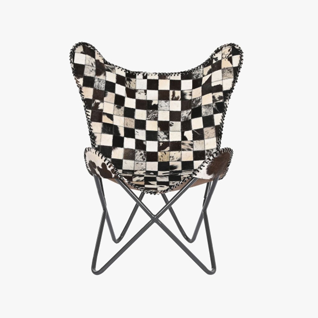 Cadeirão Verve | Pele Sintética | 70x70x93 cm - Gato Preto