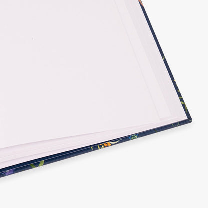 Caderno Capa Dura Pautado Flores A5 GARDEN MEMORIES - Gato Preto