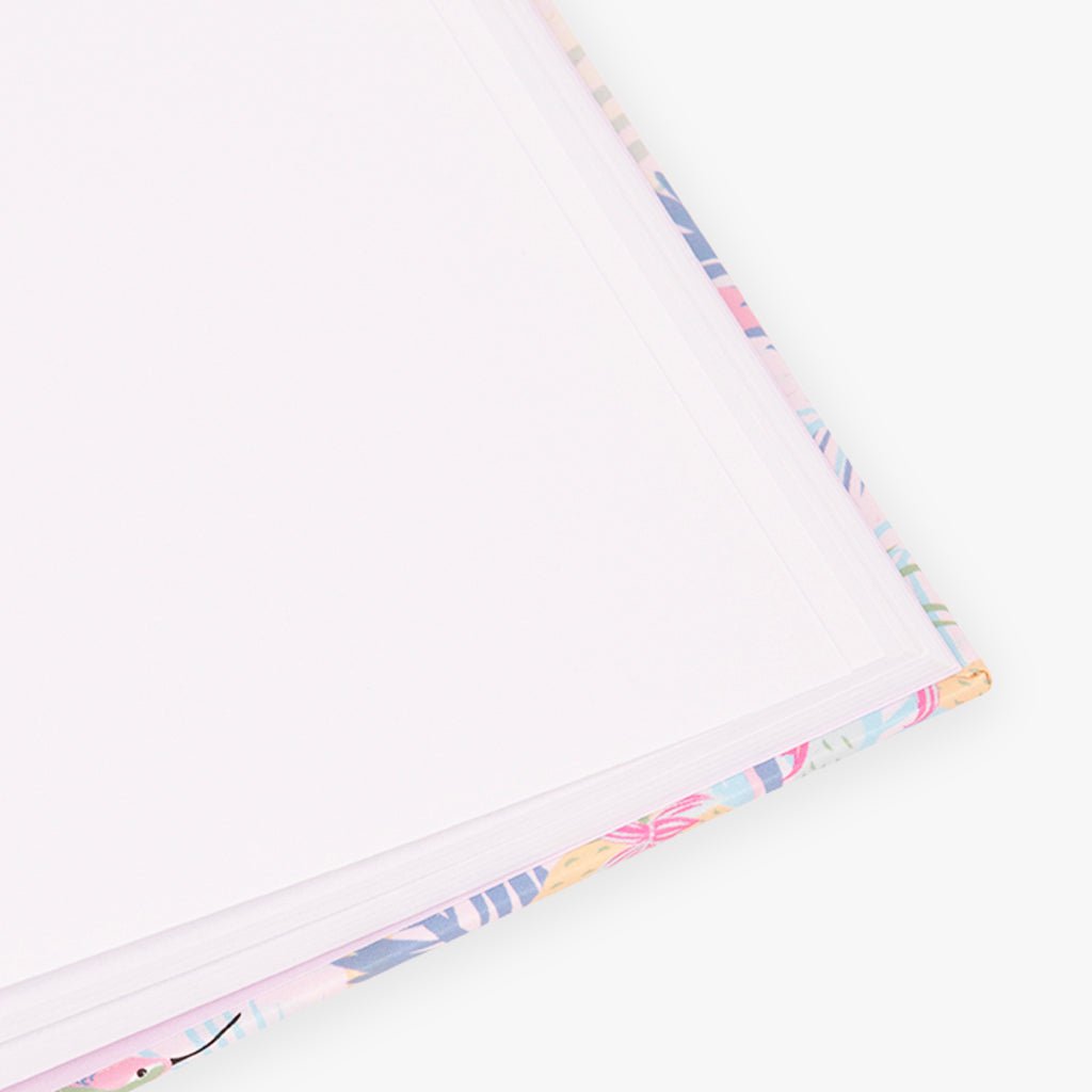 Caderno Capa Dura Pontilhado Folhagem A5 SUMMER SHADES - Gato Preto