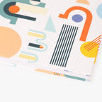 Caderno Capa Dura Pontilhado Geométrico A5 GROOVY - Gato Preto