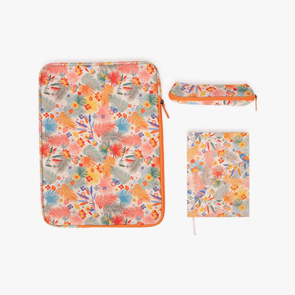 Caderno Capa Dura Pontilhado Pássaro A5 SUMMER SHADES - Gato Preto