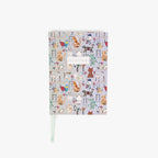 Caderno Journal com Gato Capa Dura A5 AQUI CABE O MUNDO - Gato Preto