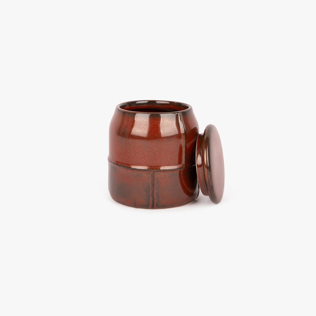 Caixa de Cerâmica Tijolo IOS - Gato Preto