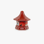 Caixa Decorativa Vermelha Quiosque de Ginja KIOSK - Gato Preto