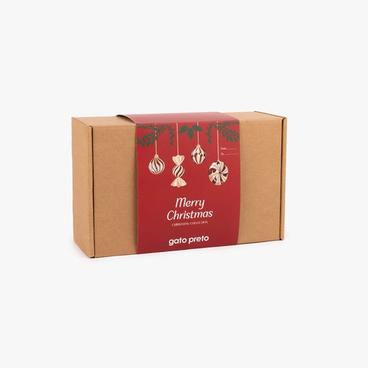 Caixa Gift Natal Grande - Gato Preto