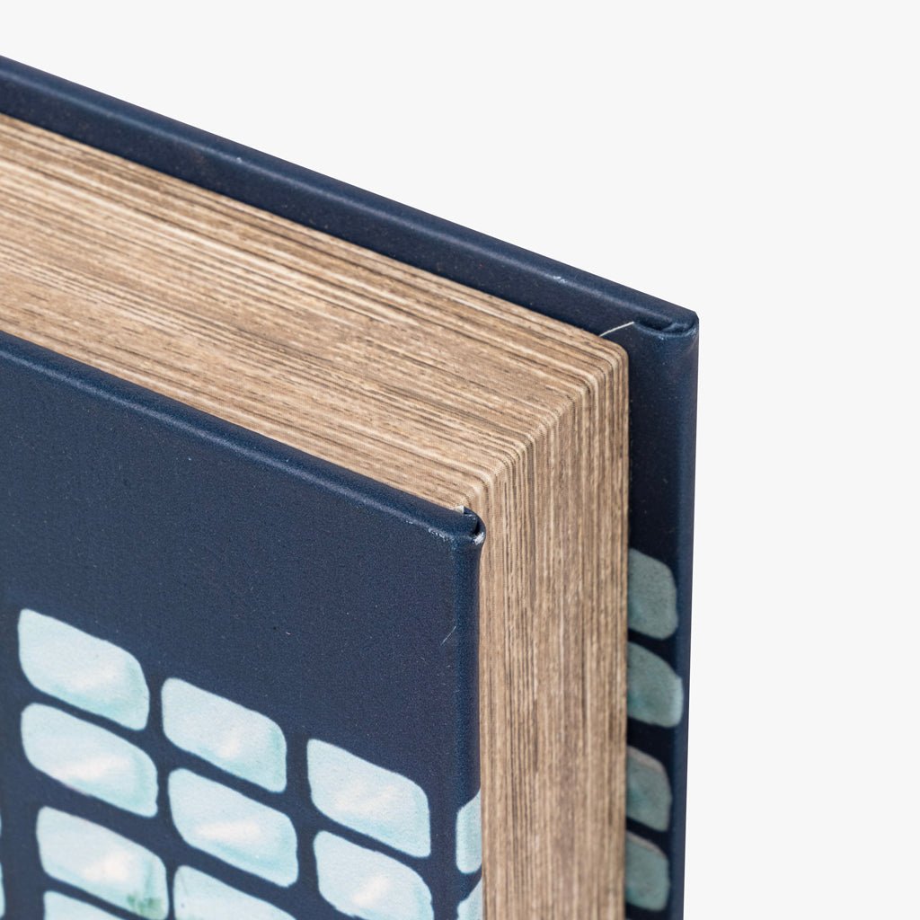 Caixa Livro Azul KIOSK - Gato Preto