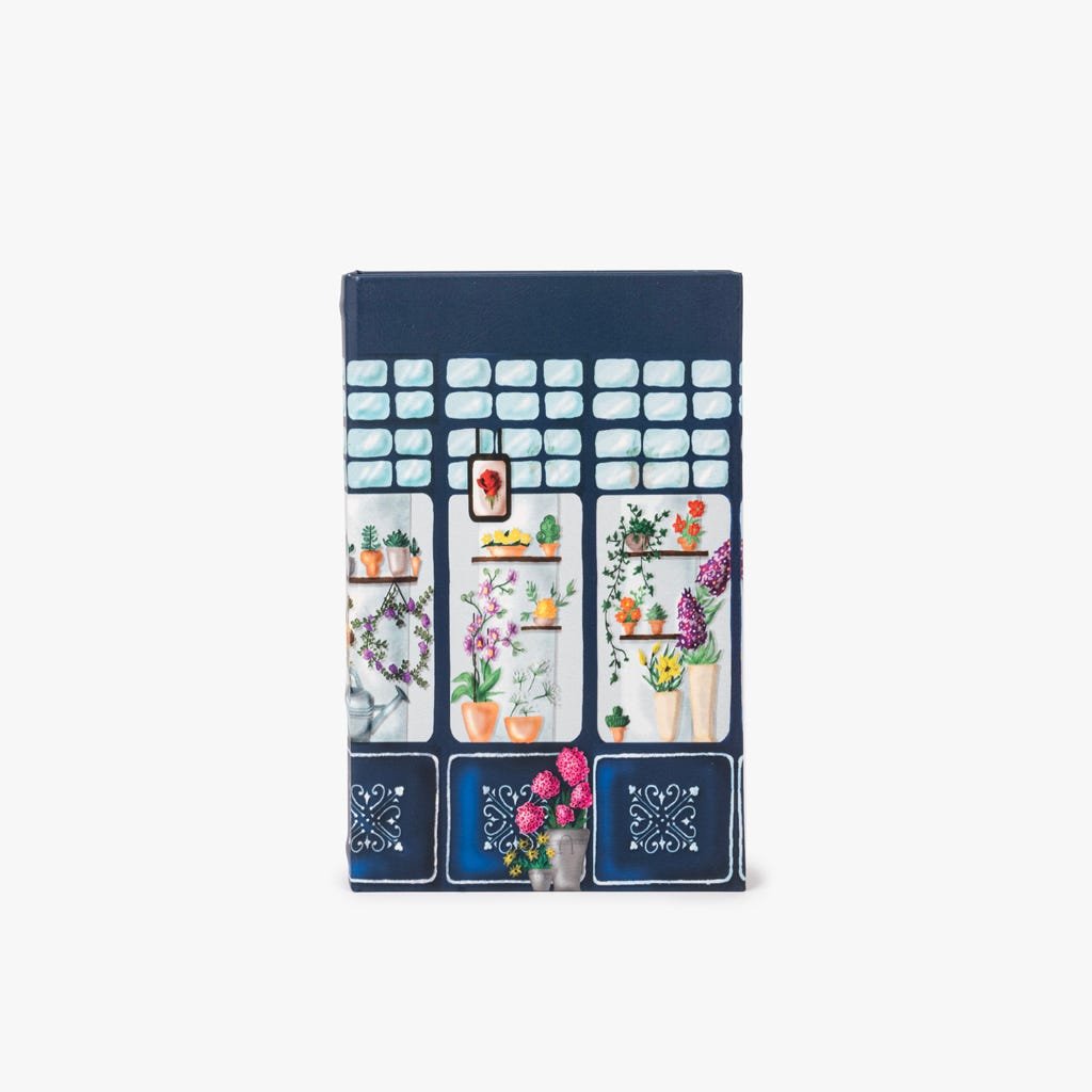 Caixa Livro Azul KIOSK - Gato Preto