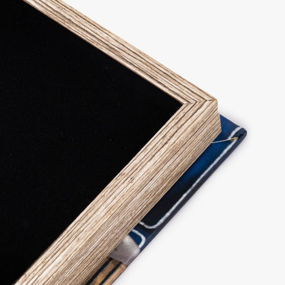 Caixa Livro Azul KIOSK - Gato Preto