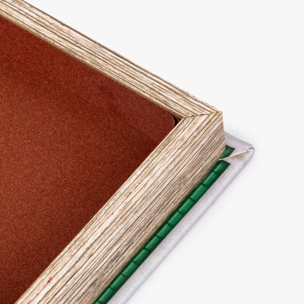 Caixa Livro Verde VILLAGE - Gato Preto