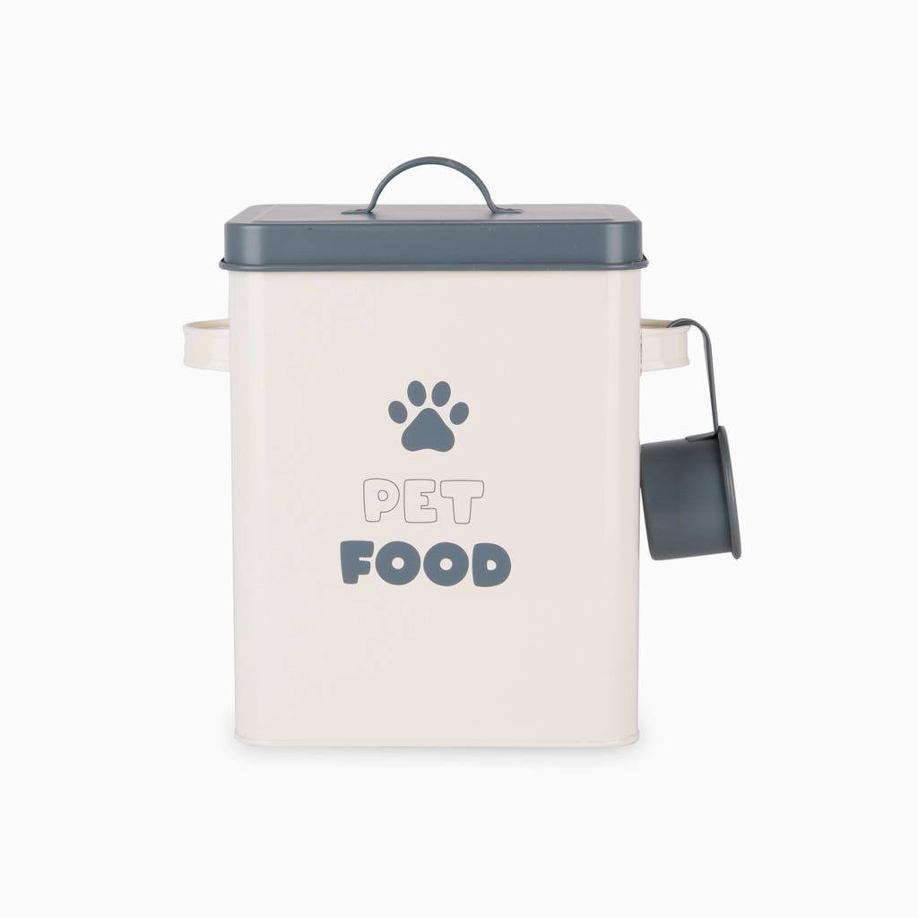 Caixa ração com colher doseadora PAWRENTS - Gato Preto