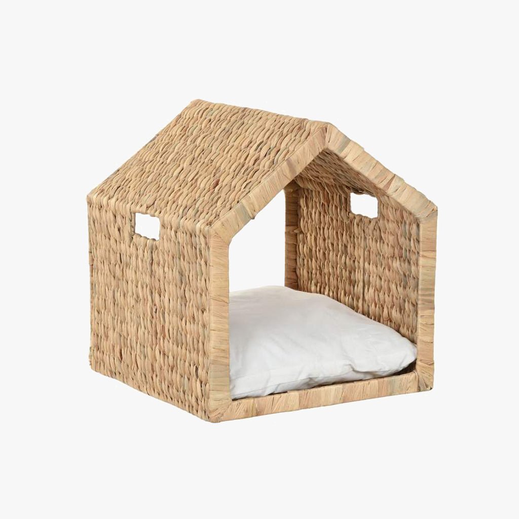 Cama de Animal Palhinha 43X43X46 PAWRENTS - Gato Preto