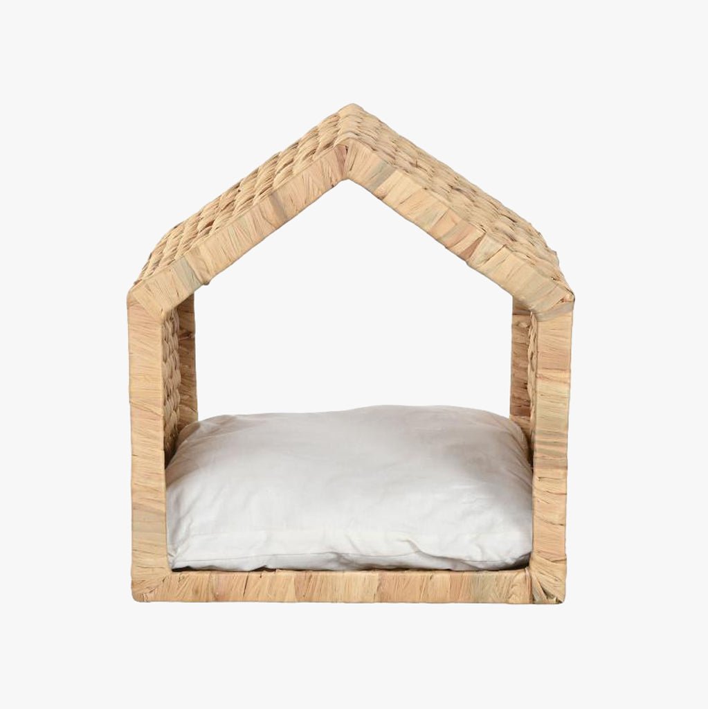 Cama de Animal Palhinha 43X43X46 PAWRENTS - Gato Preto