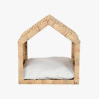 Cama de Animal Palhinha 43X43X46 PAWRENTS - Gato Preto