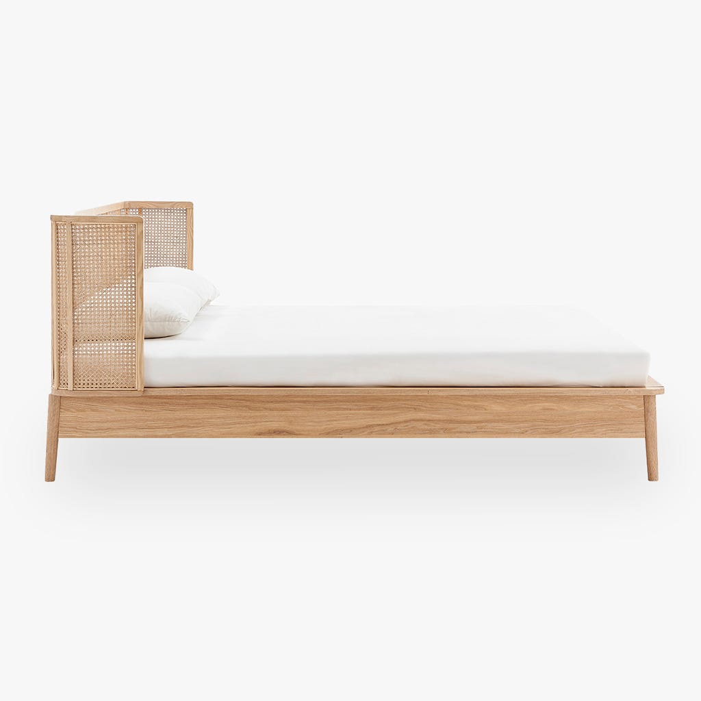 Cama rattan 160x200cm CARTAGO - Gato Preto