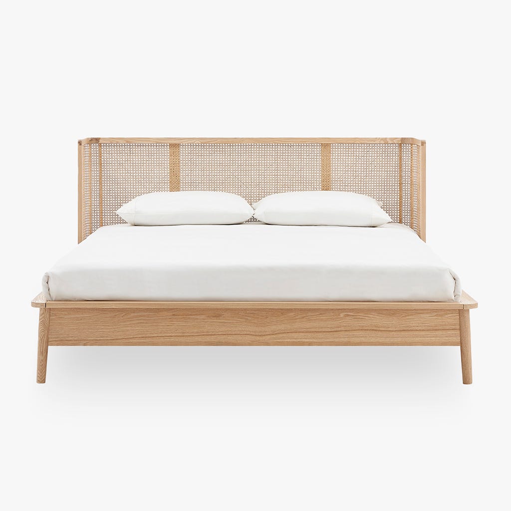 Cama rattan 160x200cm CARTAGO - Gato Preto