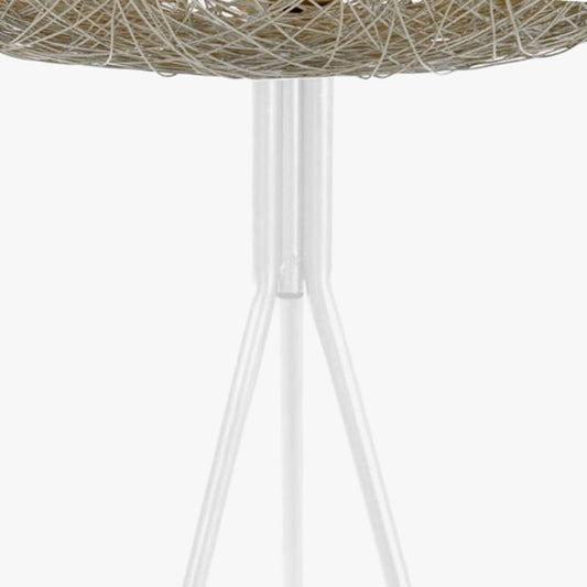 Candeeiro de Chão Tripé PALHA - Gato Preto