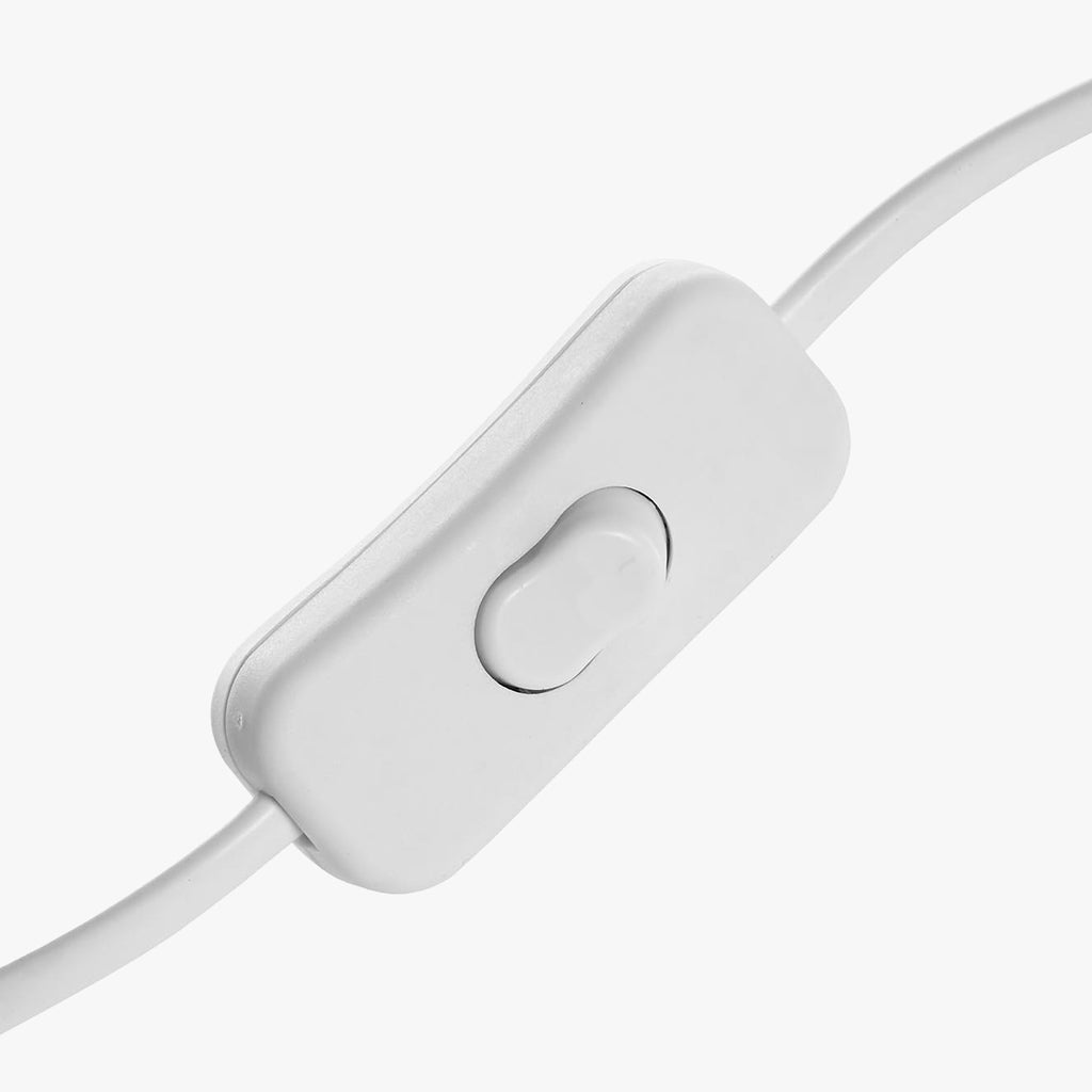 Candeeiro de Mesa Bambu e Tecido 48 cm ICONIC - Gato Preto