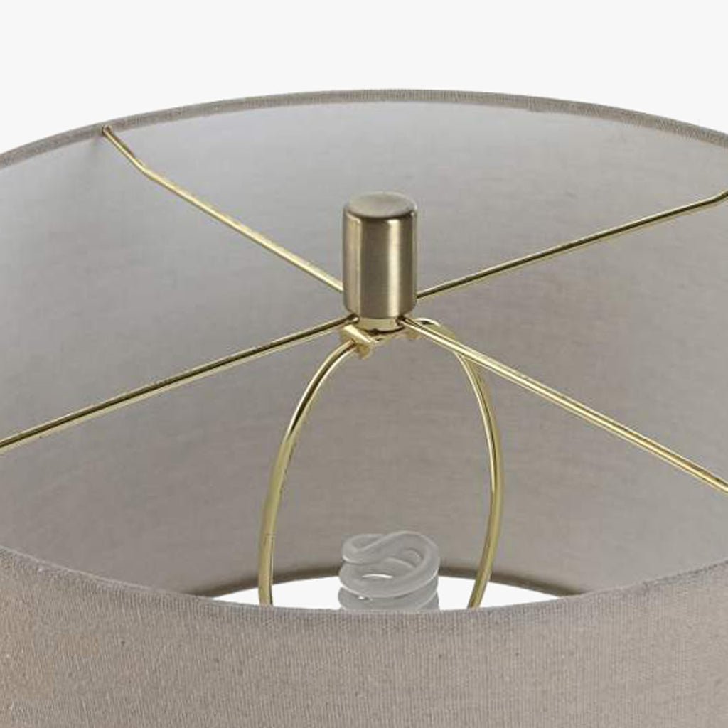 Candeeiro de Mesa Bolas Mármore LUXE - Gato Preto