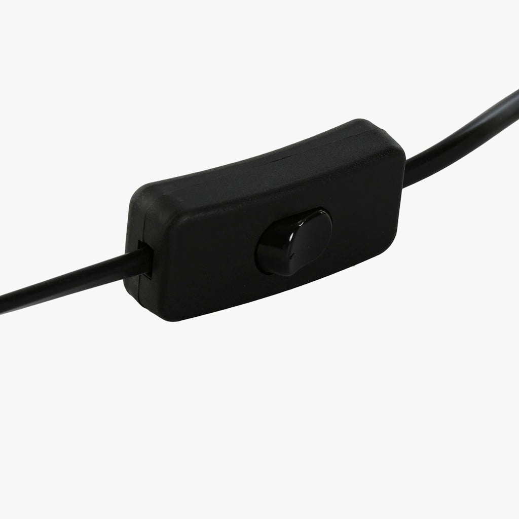 Candeeiro de Mesa Bolas Mármore LUXE - Gato Preto