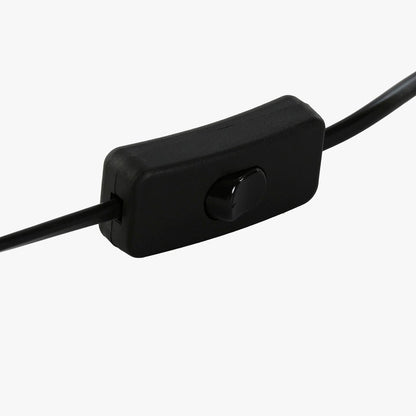 Candeeiro de Mesa Bolas Mármore LUXE - Gato Preto