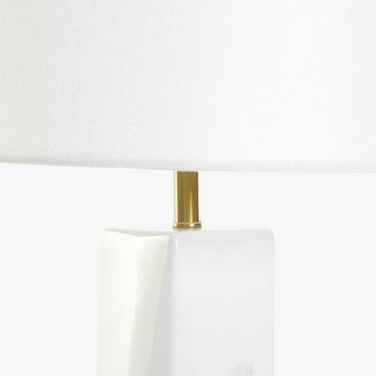 Candeeiro de Mesa Branco 62 cm LUMINA - Gato Preto