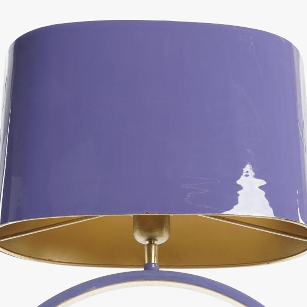 Candeeiro de Mesa Círculo Roxo ICONIC - Gato Preto