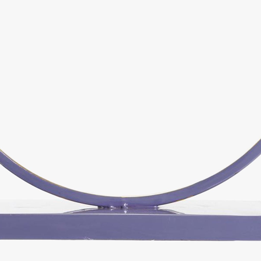 Candeeiro de Mesa Círculo Roxo ICONIC - Gato Preto