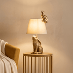 Candeeiro de Mesa Coelhos Dourados WILD LIGHT - Gato Preto