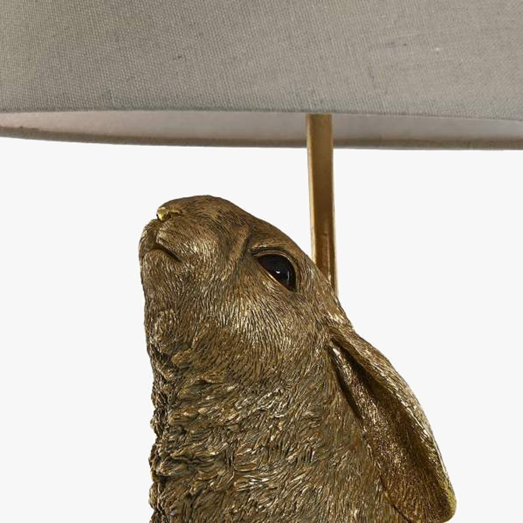 Candeeiro de Mesa Coelhos Dourados WILD LIGHT - Gato Preto