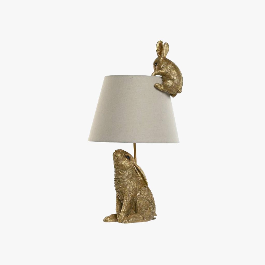 Candeeiro de Mesa Coelhos Dourados WILD LIGHT - Gato Preto