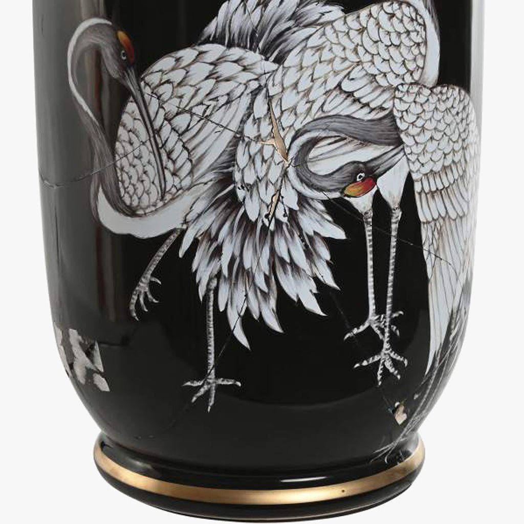 Candeeiro de Mesa Garças 66 cm LUMINA - Gato Preto