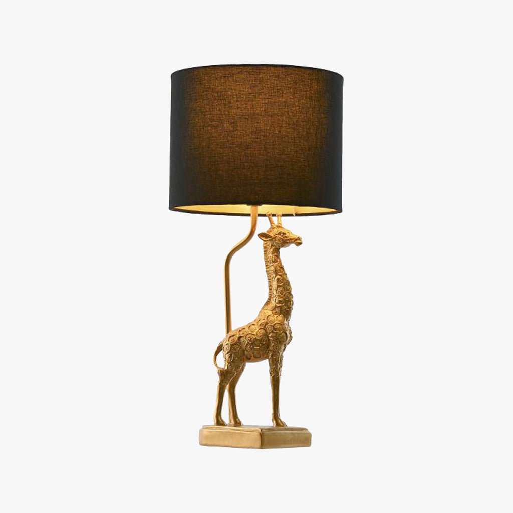 Candeeiro de Mesa Girafa Dourada WILD LIGHT - Gato Preto